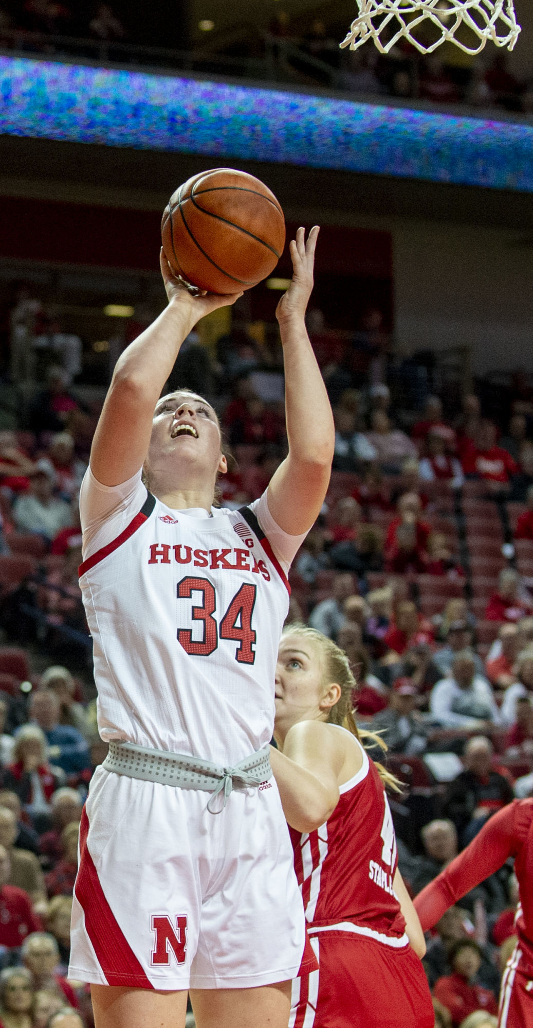 Nebraska vs. Wisconsin women's basketball, 1.9